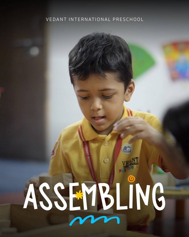 assembling assembling Vedant International Pre Primary School